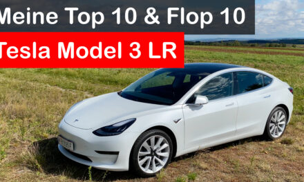 10 Tops, 10 Flops: Mein Tesla Model 3 nach 13000km