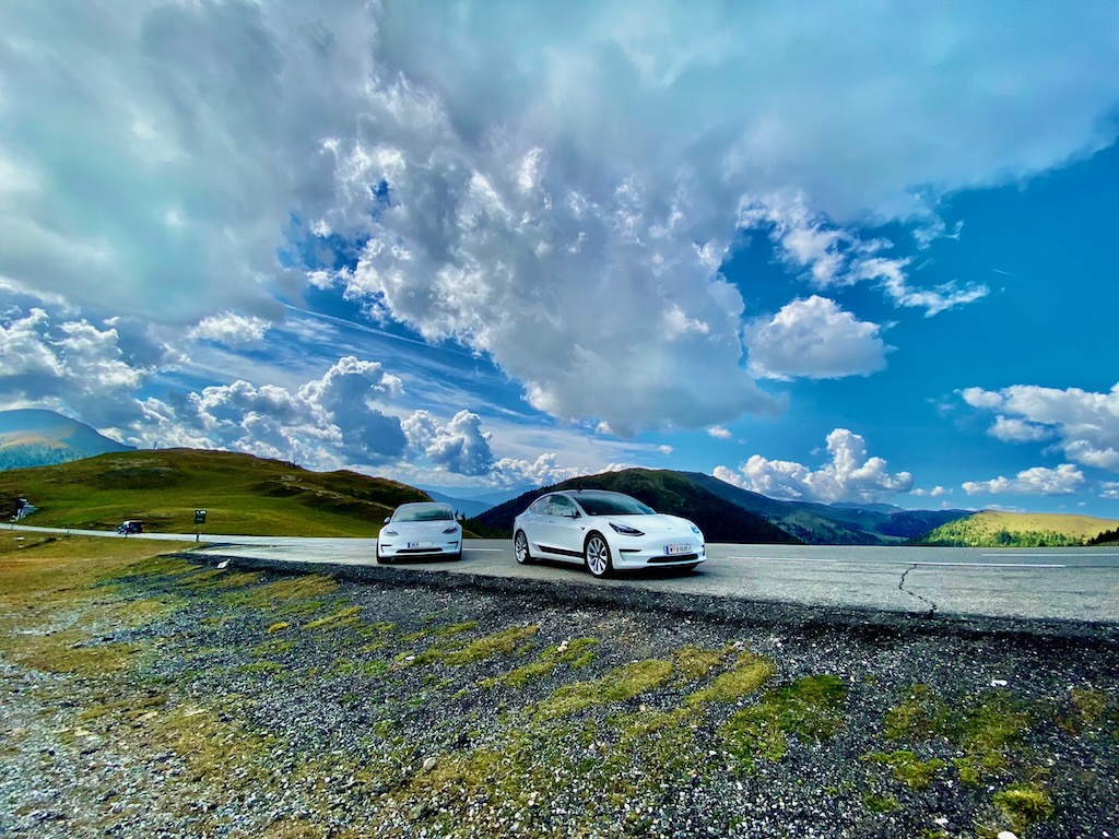Tesla Model 3 Roadtrip Nockberge